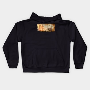 A Paranormal Town Kids Hoodie